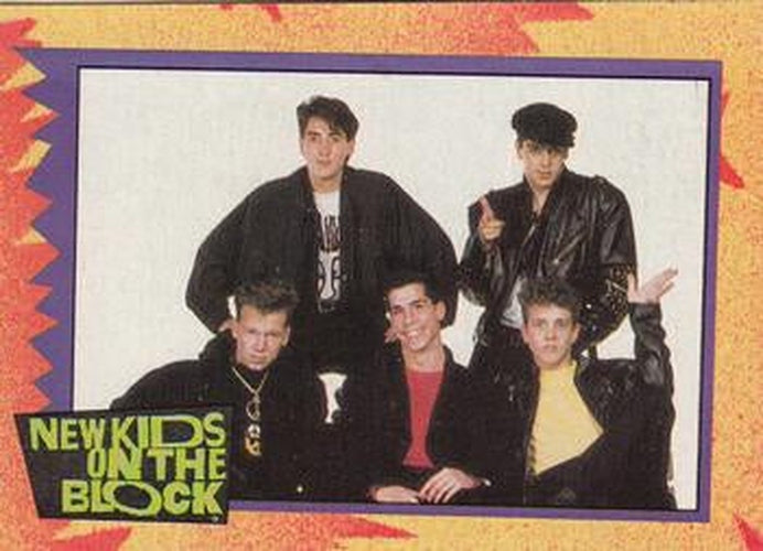 #61b They're So Popular! - 1989 Topps New Kids on the Block