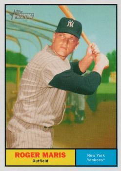 #61b Roger Maris - New York Yankees - 2010 Topps Heritage Baseball