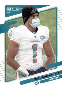 #61b Tua Tagovailoa - Miami Dolphins - 2021 Donruss Football