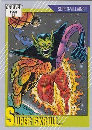 #62 Super Skrull - 1991 Impel Marvel Universe Series II