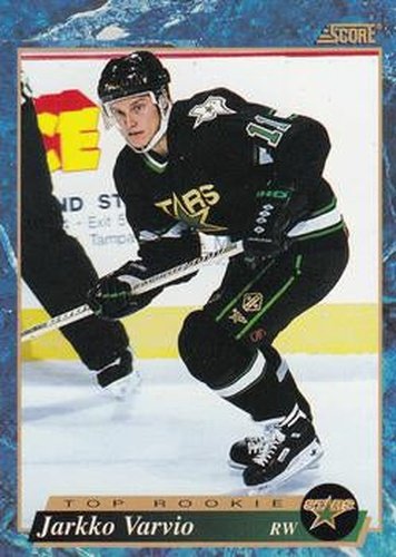 #620 Jarkko Varvio - Dallas Stars - 1993-94 Score Canadian Hockey