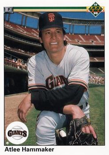 #620 Atlee Hammaker - San Francisco Giants - 1990 Upper Deck Baseball