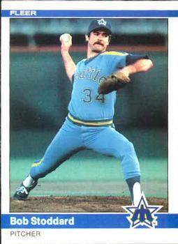 #620 Bob Stoddard - Seattle Mariners - 1984 Fleer Baseball