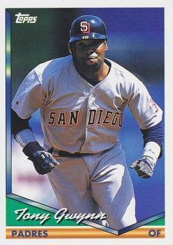 #620 Tony Gwynn - San Diego Padres - 1994 Topps Baseball