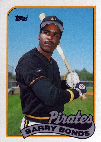 #620 Barry Bonds - Pittsburgh Pirates - 1989 Topps Baseball