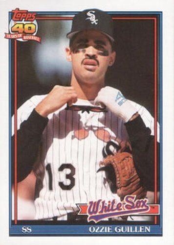 #620 Ozzie Guillen - Chicago White Sox - 1991 Topps Baseball