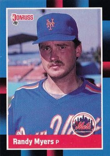 #620 Randy Myers - New York Mets - 1988 Donruss Baseball
