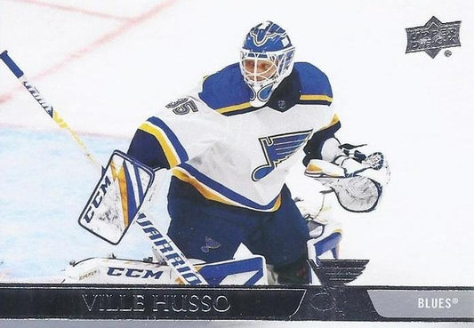 #620 Ville Husso - St. Louis Blues - 2020-21 Upper Deck Hockey