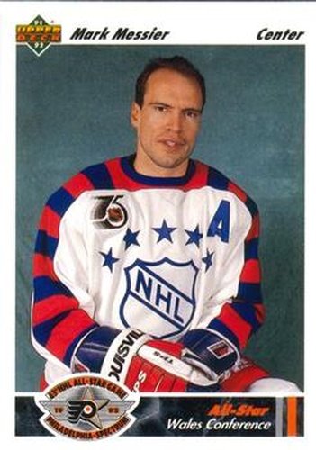#620 Mark Messier - New York Rangers - 1991-92 Upper Deck Hockey