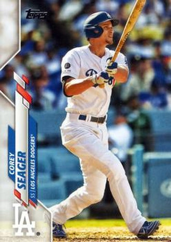 #620 Corey Seager - Los Angeles Dodgers - 2020 Topps Baseball