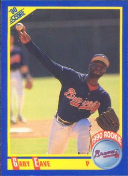 #621 Gary Eave - Atlanta Braves - 1990 Score Baseball