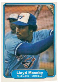#621 Lloyd Moseby - Toronto Blue Jays - 1982 Fleer Baseball