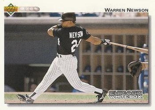 #621 Warren Newson - Chicago White Sox - 1992 Upper Deck Baseball