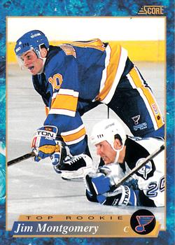 #621 Jim Montgomery - St. Louis Blues - 1993-94 Score Canadian Hockey