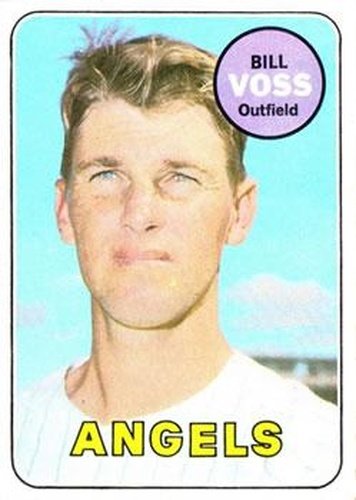 #621 Bill Voss - California Angels - 1969 Topps Baseball
