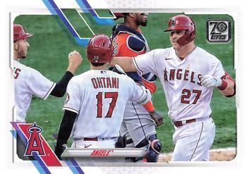 #621 Los Angeles Angels - Los Angeles Angels - 2021 Topps Baseball