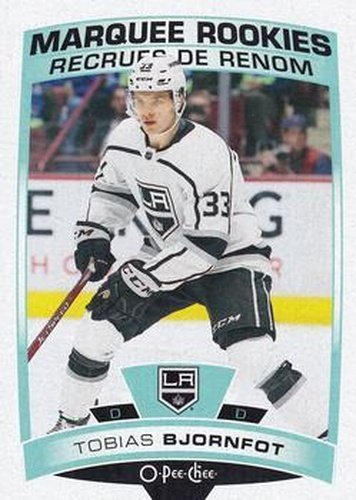 #621 Tobias Bjornfot - Los Angeles Kings - 2019-20 O-Pee-Chee Update Hockey