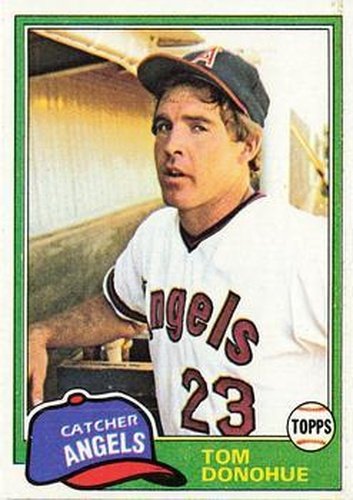#621 Tom Donohue - California Angels - 1981 Topps Baseball
