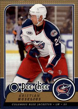 #621 Kristian Huselius - Columbus Blue Jackets - 2008-09 O-Pee-Chee Hockey