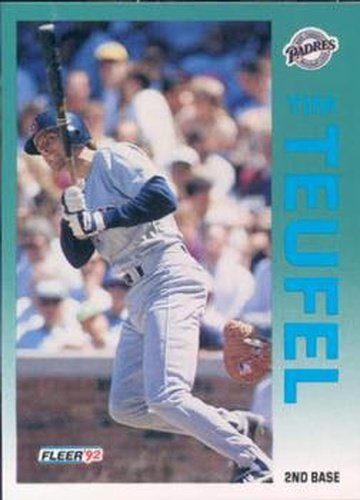 #622 Tim Teufel - San Diego Padres - 1992 Fleer Baseball