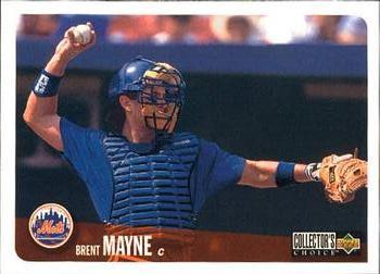 #622 Brent Mayne - New York Mets - 1996 Collector's Choice Baseball
