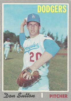 #622 Don Sutton - Los Angeles Dodgers - 1970 Topps Baseball