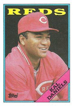 #622 Kal Daniels - Cincinnati Reds - 1988 Topps Baseball