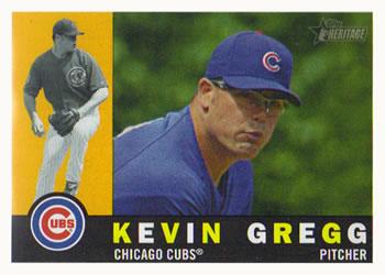 #622 Kevin Gregg - Chicago Cubs - 2009 Topps Heritage Baseball