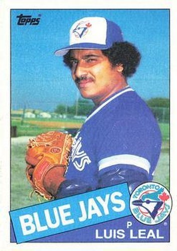 #622 Luis Leal - Toronto Blue Jays - 1985 Topps Baseball