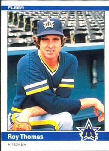 #622 Roy Thomas - Seattle Mariners - 1984 Fleer Baseball