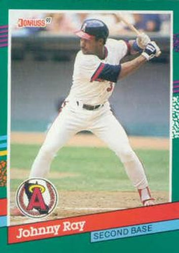 #622 Johnny Ray - California Angels - 1991 Donruss Baseball