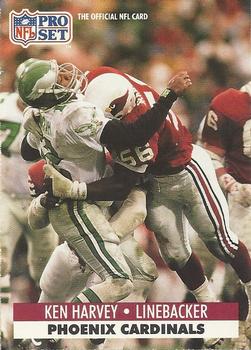 #622 Ken Harvey - Phoenix Cardinals - 1991 Pro Set Football