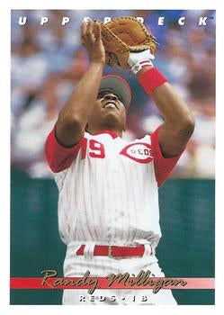 #622 Randy Milligan - Cincinnati Reds - 1993 Upper Deck Baseball