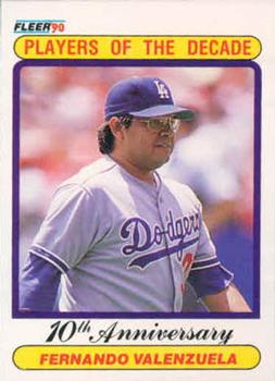 #622 Fernando Valenzuela - Los Angeles Dodgers - 1990 Fleer USA Baseball
