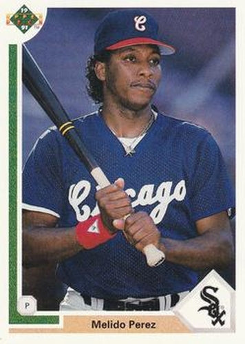 #623 Melido Perez - Chicago White Sox - 1991 Upper Deck Baseball