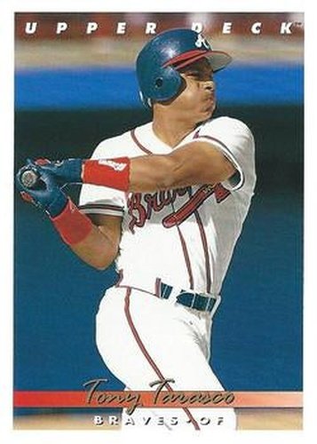 #623 Tony Tarasco - Atlanta Braves - 1993 Upper Deck Baseball