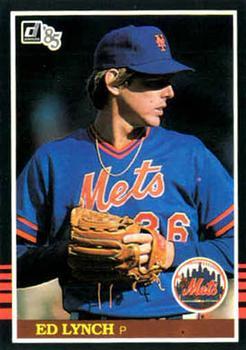 #623 Ed Lynch - New York Mets - 1985 Donruss Baseball