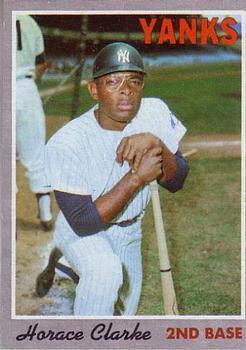 #623 Horace Clarke - New York Yankees - 1970 Topps Baseball