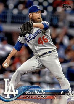 #623 Josh Fields - Los Angeles Dodgers - 2018 Topps Baseball