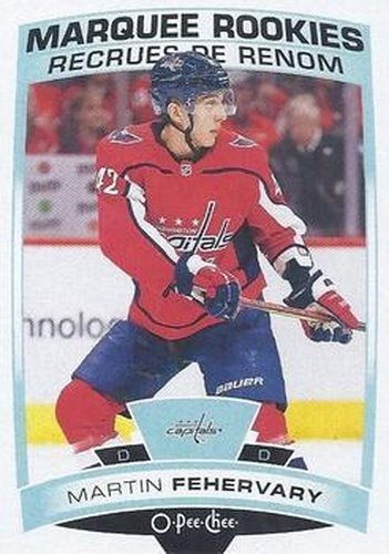 #623 Martin Fehervary - Washington Capitals - 2019-20 O-Pee-Chee Update Hockey