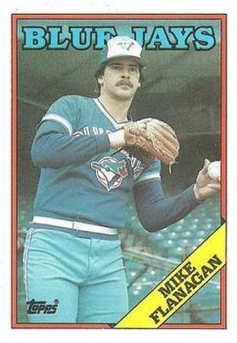 #623 Mike Flanagan - Toronto Blue Jays - 1988 Topps Baseball