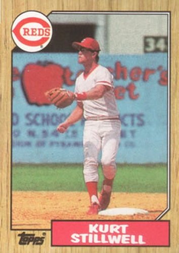 #623 Kurt Stillwell - Cincinnati Reds - 1987 Topps Baseball