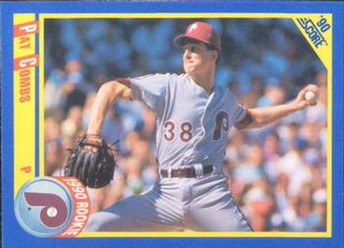 #623 Pat Combs - Philadelphia Phillies - 1990 Score Baseball