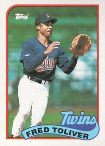 #623 Fred Toliver - Minnesota Twins - 1989 Topps Baseball