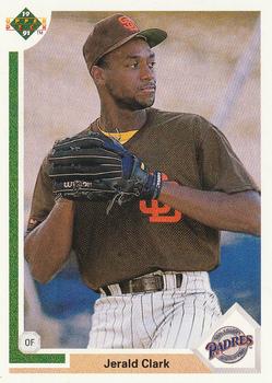 #624 Jerald Clark - San Diego Padres - 1991 Upper Deck Baseball