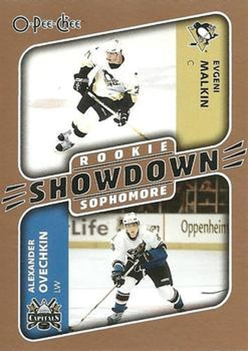 #624 Alexander Ovechkin / Evgeni Malkin - Washington Capitals / Pittsburgh Penguins - 2006-07 O-Pee-Chee Hockey