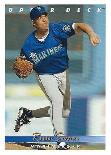 #624 Russ Swan - Seattle Mariners - 1993 Upper Deck Baseball