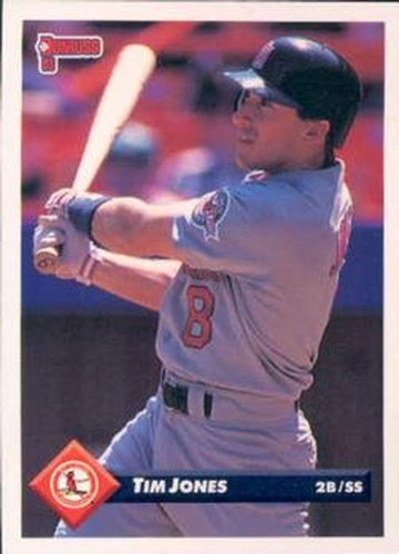 #624 Tim Jones - St. Louis Cardinals - 1993 Donruss Baseball