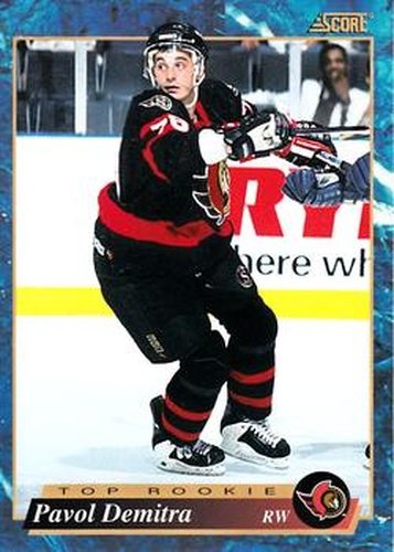 #624 Pavol Demitra - Ottawa Senators - 1993-94 Score Canadian Hockey
