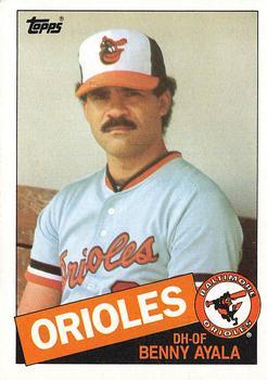 #624 Benny Ayala - Baltimore Orioles - 1985 Topps Baseball